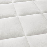 Cloud Soft Overfilled Plush Waterproof Mattress Pad - White